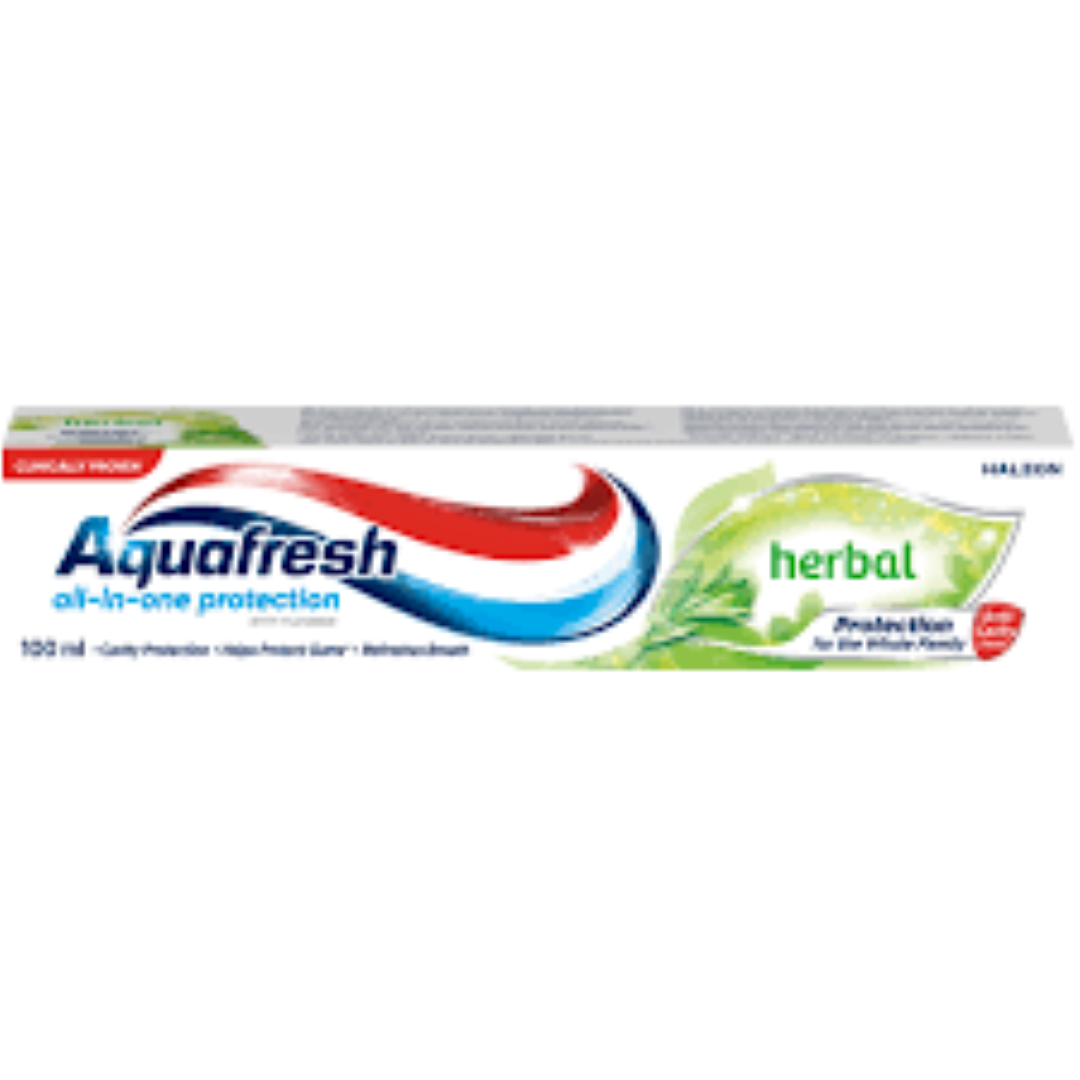 AQUAFRESH HERBAL 100ML+50ML PROMO
